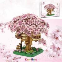 ราคา ตัวต่อ เลโก้ ดอกไม้ 2400ชิ้น บ้านต้นไม้ บ้านนางฟ้า อนุภาคขนาดเล็ก ของขวัญวันเกิด ของเล่นผู้ใหญ่ มีไฟ (22732848661)