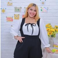 ราคา จ03 จั๊มขาสั้นสาวอวบ สไตล์เกาหลี ไซส์ใหญ่ จั๊มสูทขาสั้น จั๊มแขนยาว จั๊มสาวอวบ จั๊มคนอ้วน จั๊มสูทสาวอวบ จั๊มสไตล์โลลิต้า (22383174426)