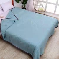 ราคา ผ้าห่มสำลี ระบายอากาศผ้าห่ม ผ้าห่มนวม ผ้าห่มนวม สีพื้น ใยขนห่านเทียม ขนาด 5ฟุต 6ฟุต 7ฟุต ผ้าห่มสีพื้น ผ้าห่มนวม สีพื้น (13011491242)