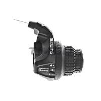 ราคา Shimano SL RS25 3 6 3 7 Speed Twist Grip Shifter Lever SIS Revoshift สีดำ (9715073246)