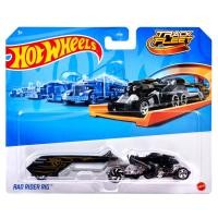 ราคา Hot Wheels Track Fleet Ast รถบรรทุกพ่วง ฮอตวีลส์ HYT56 979A ML (22567101577)