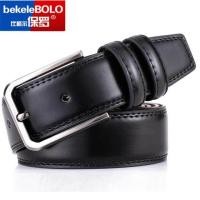 ราคา เข็มขัดผู้ชาย Bekele Bolo แท้ผู้ชายหัวเข็มขัดเข็มขัดหนังสีน้ำตาลและสีดำเข็มขัดชุดเดรสธุรกิจสำหรับผู้ชาย (19963490520)