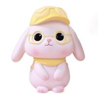 ราคา BEIBEI ออมสินเก็บเงิน กระปุกออมสิน น่ารักน่ารักๆ กระปุกออมสินรูปกระต่าย ป้องกันการตก ดีไซน์รูปกระต่าย ถังเก็บของความจุสูง อเนกประสงค์อเนกประสงค์ การ์ตูนลายการ์ตูน กระปุกออมสินไวนิล สาวๆ (22671852674)