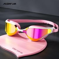 ราคา ชุดแว่นตาว่ายน้ำ หมวกว่ายน้ำ แว่นตาว่ายน้ำซิลิโคนป้องกันหมอกความละเอียดสูงสำหรับผู้ใหญ่ กันน้ำแว่นตาว่ายน้ำสำหรับแข่ง (22239298463)