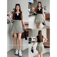 ราคา Acasey กระโปรง กระโปรงเทนนิส Tennis Skirt ทรงสวยมีกางเกงซับด้านในอย่างดี ไซส์ S XL (22047156373)
