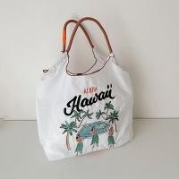ราคา BEI BAO BAO กระเป๋าช้อปปิ้งความจุขนาดใหญ่ปักลายกระเป๋าถุงผ้าใบแบบพกพาญี่ปุ่น Bei Bao Bao กระเป๋าผ้าลำลองไนล่อนญี่ปุ่นกระเป๋าผู้หญิง (20220819322)