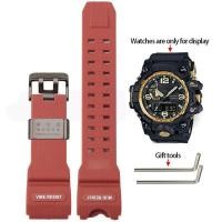 ราคา อะไหล่สายเรซิน Gwg 1000 Mudmaster เหมาะสำหรับ Casio G Shock สร้อยข้อมือกันน้ำผู้ชาย GWG1000พร้อมห่วงสแตนเลส (21664928010)