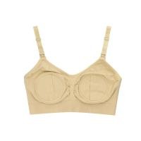 ราคา FLAT2112 Seamless Hands Free Pumping Bra ชุดชั้นในให้นม (22042721413)