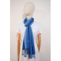 ราคา ผ้าพันคอย้อมคราม ทอมือ 4 ตะกอ (22642073173)