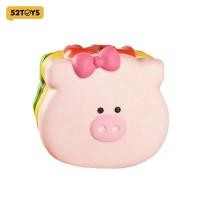 ราคา 52TOYS DOU DOU Family Squishy Toy Series Thick Cut Toast Bean Bun Bear Stay in Bed Toast (22706635625)