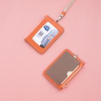 ราคา สลักชื่อฟรี Yoyo Twelve ID Holder โทนDay ป้ายใส่บัตรพนักงานหนัง พร้อมสายคล้องคอ กระเป๋าใส่บัตรคล้องคอได้ ป้ายคล้องคอหนัง ที่ใส่บัตรพนักงาน (22725996829)