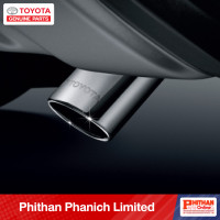 ราคา ปลายท่อไอเสียสเตนเลส โตโยต้า Muffler Cutter TOYOTA Vios Yaris Altis Innova Zenix Fortuner Hilux Revo Sienta Veloz AC EX (22162316210)