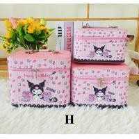 ราคา พร้อมส่งในไทย กระเป๋าเครื่องสำอางค์ Sario Sanrio ซาริโอ้ ซานริโอ้ คิตตี้ มายเมโลดี้ ใบใหญ่จุของได้เยอะมากๆ (22138960598)