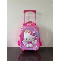 ราคา กระเป๋านักเรียน หน้านูน 3 มิติ กระเป๋าล้อลากเด็กอนุบาล ขนาด 12 14 16 นิ้ว สามารถใช้งานได้ 2 แบบ กระเป๋าลากได้หรือสะพายได้ (22278334288)