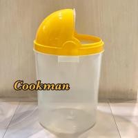 ราคา Cookman ถังขยะใส หนา ใหญ่ เกรดA ถังขยะแยกขยะ ถังขยะอันตราย ถังขยะสีแดง ถังขยะใหญ่ ถังขยะสีเขียว ถังขยะสีเหลือง ถังแยกขยะ ถังขยะรีไซเคิล (12887976841)