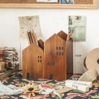 ราคา ที่ใส่ปากกาสไตล์ญี่ปุ่นแนววินเทจของตั้งโชว์ไอเดียสร้างสรรค์สำหรับโต๊ะหนังสือกล่องใส่แปรงแต่งหน้าดินสอสีกล่องเก็บไม้ตั้งโต๊ะสำหรับสำนักงาน (20475008965)