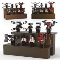 ราคา goya289 Danby cameraman Toys Building Blocks Titan TV Man cameraman skibidi toilet Man Toys Building DETACHABLE DETACHABLE toilet SPEAKER Toys decorating House (22198065484)