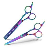 ราคา ชุดกรรไกรตัดผมชุดกรรไกรตัดผมมืออาชีพพร้อมกรรไกรตัดกรรไกรเล็มหวีคลิปชุดกรรไกรตัดผมทำผมสำหรับช่างตัดผมร้านเสริมสวยบ้าน (22383757527)