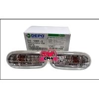 ราคา ไฟเลี้ยว ไฟเลี้ยวข้าง ไฟแก้ม เพชร DEPO VISION CLEAR CRYSTAL SIDE LIGHT MITSUBISHI L200 STRADA มิตซูบิชิ แอล200 สตราด้า ดีโป้ (22173249204)