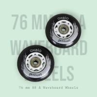 ราคา ล้อเวฟบอร์ด OXELO แพ็ค 2 ล้อ สีดำ (21340900123)