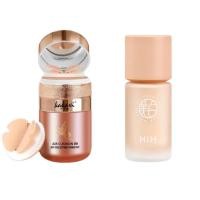 ราคา ซื้อหนึ่งแถมหนึ่ง รองพื้นแต่งหน้า HIH รับ บัตเตอร์ฟลาย แอร์คุชชั่น พัฟฟองน้ำ ควบคุมความมัน ป้องกันเหงื่อ ปกปิดดี ติดทนนาน เครื่องสำอางผู้หญิง รองพื้นดูแลผิวหน้า เครื่องสำอาง รองพื้นผู้หญิงกันน้ำ ไวท์ 