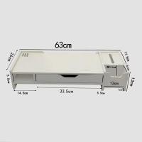 ราคา M L ชั้นวางคอมพิวเตอร์ที่วางจอคอมพิวเตอร์ ชั้นวางหน้าจอคอม ชั้นวางของชั้นเก็บของบนโต๊ะ ที่วางคอมพิวเตอร์ ชั้นวางหน้าคอม (22725940774)