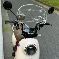 ราคา แผ่นกันลมรถยนต์ไฟฟ้า EMMA อุปกรณ์กันลมบังลมสำหรับรถยนต์ไฟฟ้าแบบย้อนยุคลูกวัวเบอร์9สำหรับฤดูร้อนของตกแต่ง (20648194322)