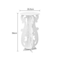 ราคา กระถางดอกไม้ ขาตั้งกระถางต้นไม้ กระถางพลาสติกสีขาวกระถางปลูกต้นไม้ ชั้นวางต้นไม้ วินเทจ ประณีตทนทาน (22518463809)