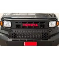 ราคา ครอบโลโก้หน้า โลโก้ตัวอักษร TOYOTA ตัวนูน 3D มีกาว 3Mแท้ สำหรับ Toyota Hilux Champ (21716103329)