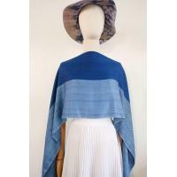 ราคา ผ้าพันคอย้อมคราม ทอมือ 4 ตะกอ (22642073168)