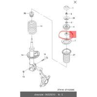 ราคา ยางเบ้าโช๊ค ลูกปืนเบ้าโช๊ค Aveo ทุกปี (22216869855)