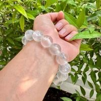 ราคา NQ 15 สร้อยข้อมือจุยเจีย กำไลจุยเจีย เขี้ยวหนุมาน โป่งข่ามเนื้อICY 15มิล crystal quartz หยกน้ำ หยกปะหล่น พม่าสวยใหญ่ อลังการ (21107110135)