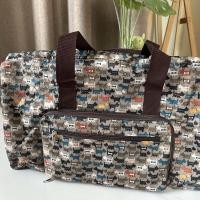 ราคา กระเป๋าเดินทางพับได้ใบใหญ่ วางบนกระเป๋าเดินทางได้ ลายช้าง แมว การ์ตูน กันน้ำผ้าหนา ของฝากชาวต่างชาติ ซิปแบบล๊อคได้ เบา (18809796830)