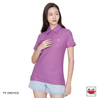 ราคา แตงโม SUIKA เสื้อแตงโม คอปกไมโครไฟเบอร์ สี 70 MANGOSTEEN ม่วงเปลือกมังคุด (22154590775)