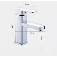 ราคา ก๊อกน้ำล้างมือ ก๊อกน้ำอ่างล้างหน้า ก๊อกผสมร้อนเย็น ก๊อกเดี่ยวอ่างล้างหน้าแบบก้านโยก ก๊อกน้ำอ่างล้างหน้า ก๊อกรูเดี่ยวทรงเหลี่ยม น้ำเย็นเพียงอย่างเดียว ก๊อกน้ำร้อนเย็น 2 in 1 (22678375362)