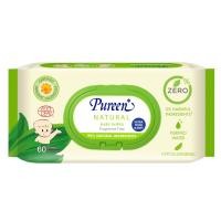 ราคา Pureen เพียวรีน ทิชชู่เปียก ผ้าทำความสะอาดผิวเด็ก เลือกสี ขนาด80 ชิ้น แพ็ค 6 ห่อ (14056734804)