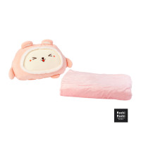 ราคา Moshi Moshi หมอนผ้าห่ม ลายน่ารัก หมอนผ้าห่มพกพา หมอนผ้าห่มไดคัท รุ่น 8100013949 13951 (22263575164)