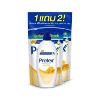 ราคา ส่งฟรี Protex 1แถม2 โพรเทคส์ ครีมอาบน้ำ เพื่อสุขภาพผิวที่ดี แบบขวดปั๊ม1ถุง ถุงเติม2ถุง (21501492097)