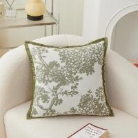 ราคา 45x45cm Hot selling Chenille Jacquard Cushion Cover Orange Black Blue Green Coffee Bean Pink Light Luxury Cushion Cover Modern Simplicity Pillow Case Decorative Living Room Sofa Chair Car Hotel Pillow
