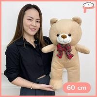 ราคา ตุ๊กตาหมีเท็ดดี้แบร์ teddy bear 60 100 150cm ตุ๊กตาหมียักษ์ ตุ๊กตาหมีขน ขนนุ่ม ตัวนิ่ม ดูในวีดีโอได้ค่ะ (22185415315)
