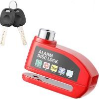 ราคา ล็อคเบรคดิสก์ปลุก 130db ล็อคดิสเบรค แบบมีเสียง ล็อคจานเบรค รถจักรยานยนต์ กุญแจ ล็อกดิส ล็อคดิส มอไซด์ รถ ล็อกดิสเบรค ที่ล็อคมอไซค์ ล็อครถจักรยานยนต์ล็อคจักรยานล็อคไฟฟ้า (22662336592)