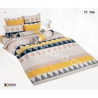 ราคา TOTO GOOD ผ้าปูที่นอนโตโต้ ลายธรรมดา ขนาด 3 5 5 6 ฟุต รหัสสินค้า TT766 ลายวงกลม สามเหลี่ยม สีเหลือง น้ำเงิน น้ำตาล เฉพาะชุดผ้าปูไม่รวมผ้านวม สำหรับที่นอนสูง 10 นิ้ว (22190900714)