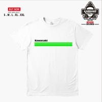 ราคา เสื้อยืดโลโก้ Motor Kawasaki Ninja Strip (20479511707)