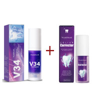 ราคา West Month ยาสีฟันไวท์เทนนิ่งสีม่วง ขจัดคราบฟัน กลิ่นปาก ดูแลเหงือก ขจัดคราบเหลือง ช่วยให้ฟันสะอาด มีกลิ่นหอมสดชื่น ช่วยให้ฟันขาวขึ้น และป้องกันฟันผุ 30มล (22810801333)
