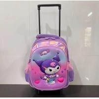 ราคา กระเป๋านักเรียน หน้านูน 3 มิติ กระเป๋าล้อลากเด็กอนุบาล ขนาด 12 14 16 นิ้ว สามารถใช้งานได้ 2 แบบ กระเป๋าลากได้หรือสะพายได้ (22216153802)