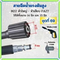 ราคา สายฉีดนํ้าแรงดันสูง Zinsano Hyundai Pumpkin Bosch Polo สายแรงดัน เกรดเอ ล้างรถ ล้างแอร์ Car รถยนต์ Abizinter (21898376437)