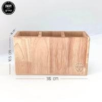 ราคา กล่องไม้ใส่หลอดกาแฟ ที่ใส่หลอดกาแฟ กล่องใส่หลอดกาแฟ Osa (22570113092)