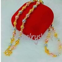 ราคา JIJL M105 สร้อยคอสามกษัตริย์ ลายทรงกลมเม็ดจีบ ตะขอปั๊ม 92 5 ขนาด 6 มิล ยาว 20 นิ้ว (20707256791)