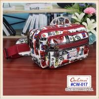 ราคา กระเป๋าคาดเอว คาดเอวกันน้ำ PVC รุ่น CW 017 A ยี่ห้อ CHALITA คาดเอวแม่ค้า คาดเอว กระเป๋าคาดเอว คาดเอวขายของ (10270177168)