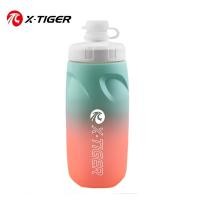 ราคา ขวดน้ำแนวสปอร์ตกลางแจ้งฝาครอบกันฝุ่นความจุขนาดใหญ่แบบพกพาพลาสติกสำหรับจักรยานขวดน้ำขี่จักรยาน X TIGER 620มล (22200373055)